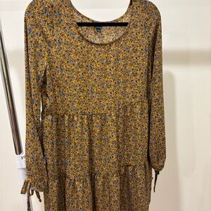 Wild Fable Yellow Floral Dress